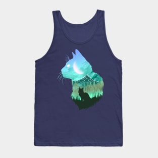 Celestial Whiskers Tank Top